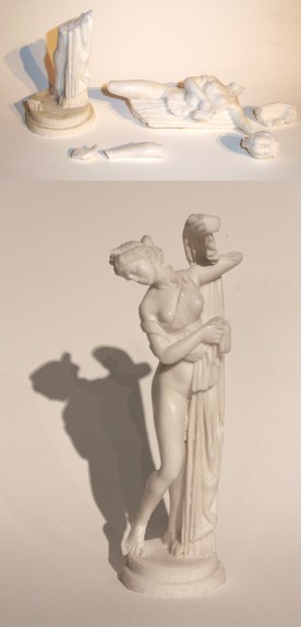 19th c. Italian marble sculpture from Greece
